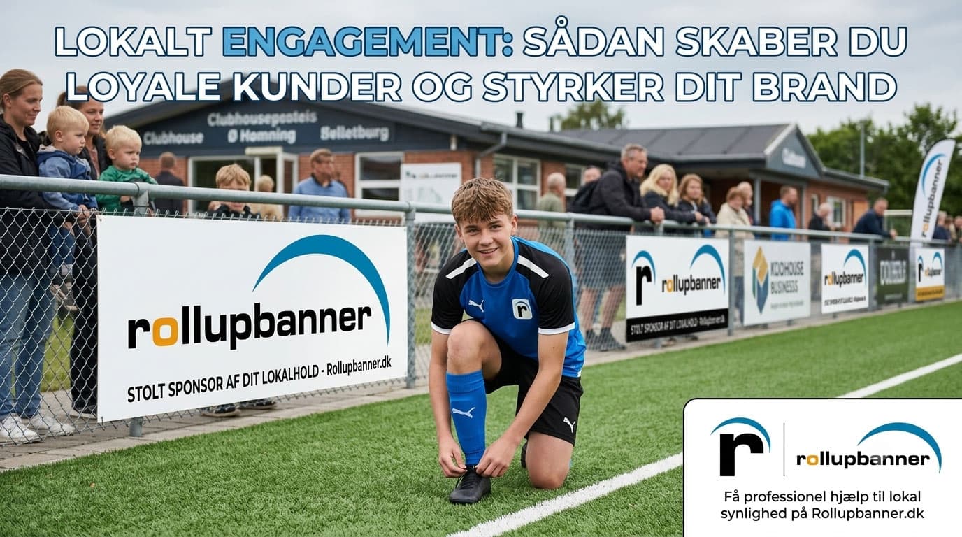 Synlighed på hjemmebane: Derfor virker sponsorering i lokale idrætsklubber